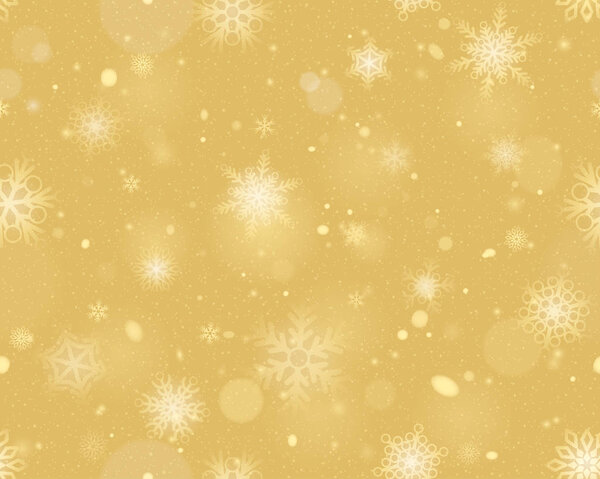 Snowflakes seamless background