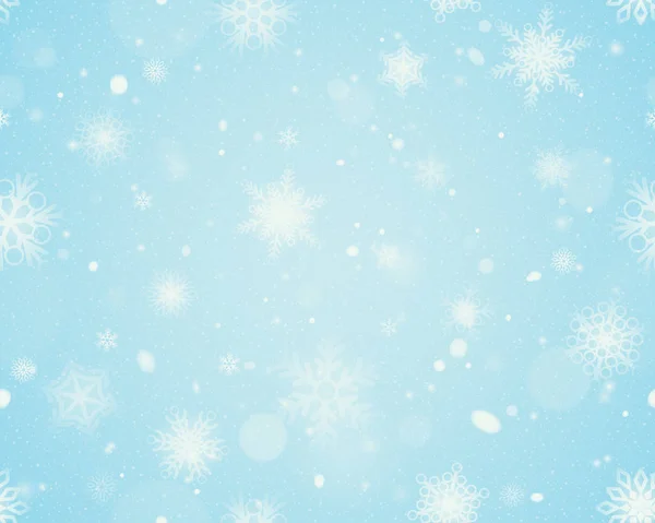 Νιφάδες χιονιού ομοιογενές φόντο — Διανυσματικό Αρχείο