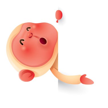 Maymun çizgi film illüstrasyon