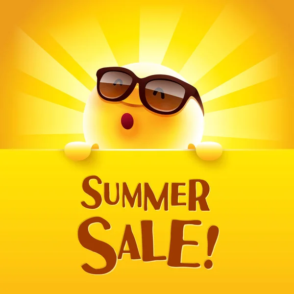 Summer sale sign — Stock Vector