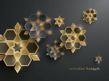 soyut Ramazan geometri çiçekler