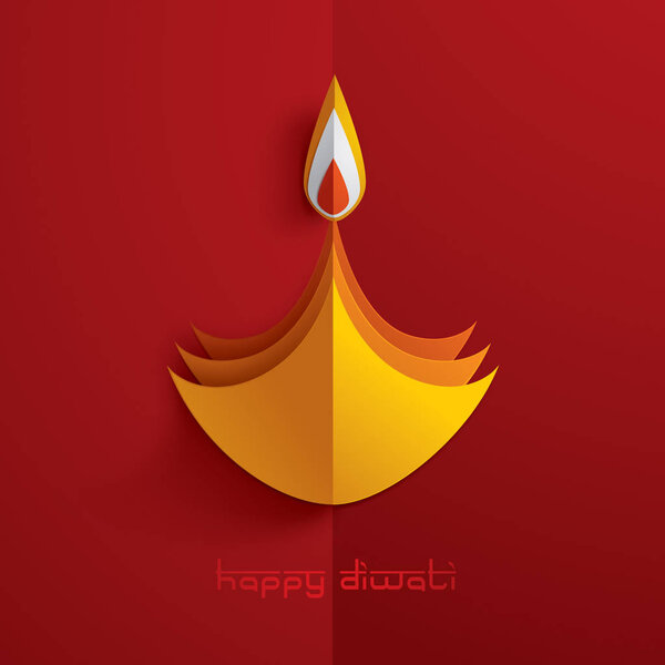 Indian Diya Oil Lamp Design