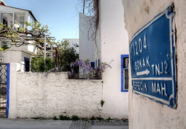 La vida callejera en el destino turístico de Turquía Bodrum —  Fotos de Stock