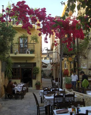 Bir sahne gönderen Island Crete Yunanistan