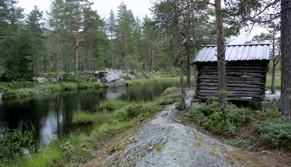 Olika färger av norska landskap — Stockfoto