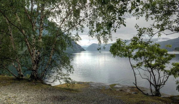 Different colors of a Norwegian landscape — Stock Photo, Image