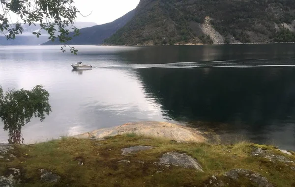 Drsné přírody v norské krajině — Stock fotografie