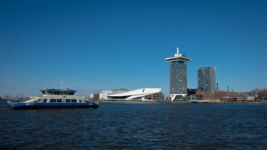 Kuzey Amsterdam manzarası 