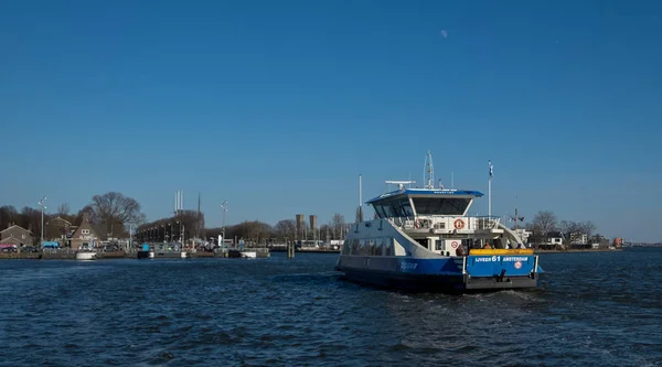 Skyline du nord d'Amsterdam — Photo