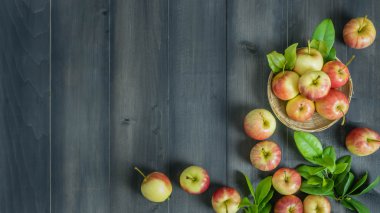 Üstten Görünüm elma