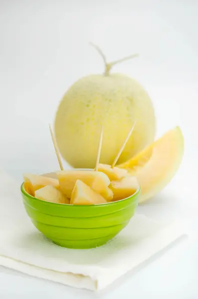 Ripe melon fruit — Stock Photo, Image