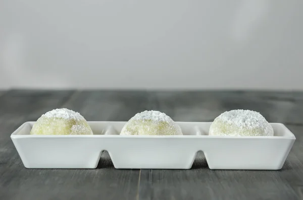 Daifuku Mochi Postre japonés — Foto de Stock