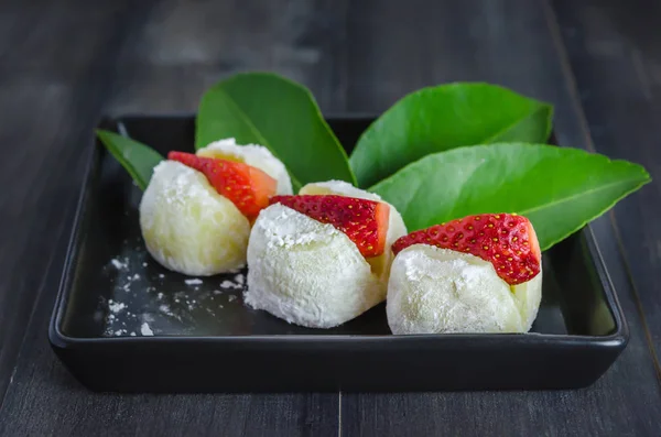 Daifuku Mochi Sobremesa japonesa — Fotografia de Stock