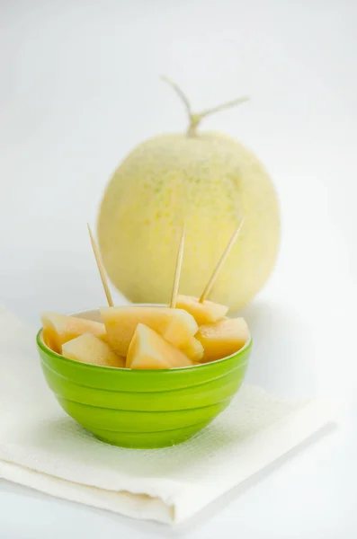 Ripe melon fruit — Stock Photo, Image