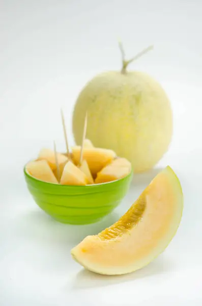 Ripe melon fruit — Stock Photo, Image