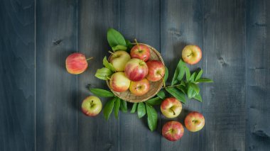 Üstten Görünüm elma