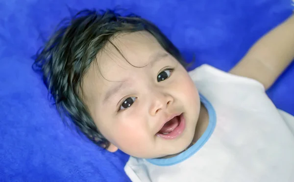 Asya şirin bebek kız — Stok fotoğraf