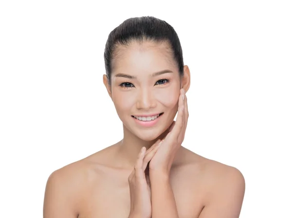 Mujer asiática con belleza cara —  Fotos de Stock
