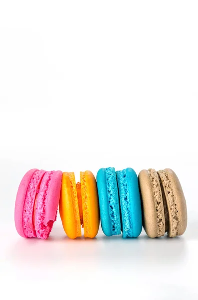 Colorful macaroon dessert — Stock Photo, Image