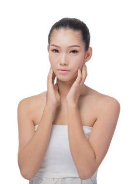 Asyalı kadın ile güzellik