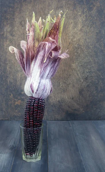 Cob de porumb violet — Fotografie, imagine de stoc