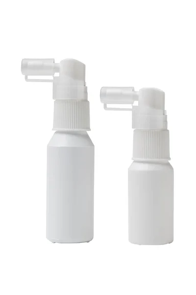 Sprayflaske, isoleret på hvid - Stock-foto