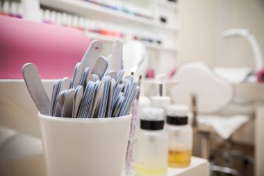 Tırnak bakımı için dosyaları