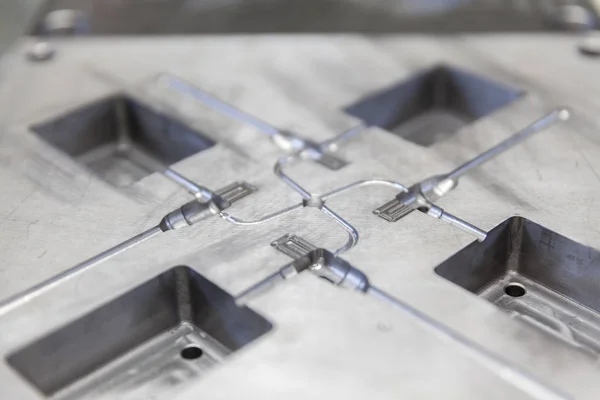 Metalen tool voor molding — Stockfoto