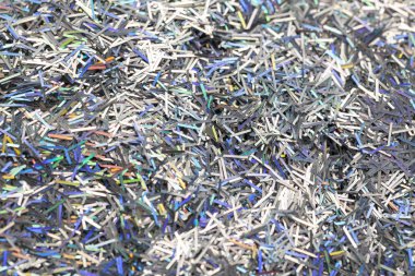 Mavi sparkles yakın çekim