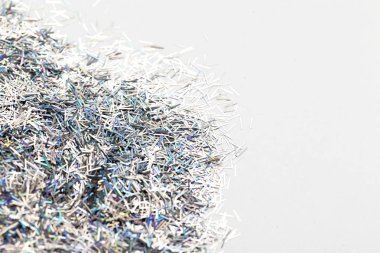 Mavi sparkles yakın çekim