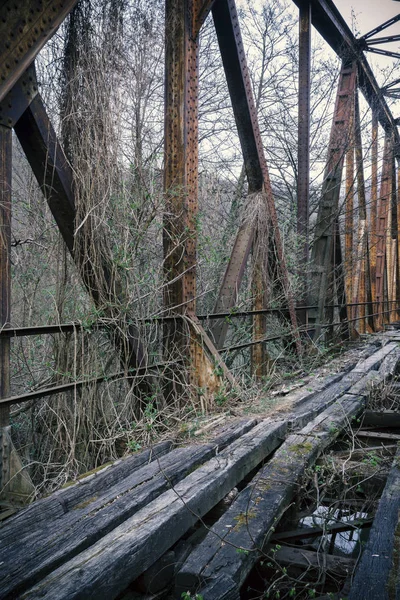 古い鉄橋 — ストック写真