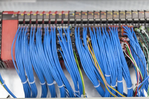 Panel de control, conjuntos de cables — Foto de Stock