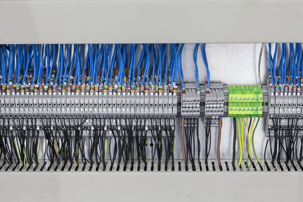 Control panel, cable assemblies — Stock Photo, Image