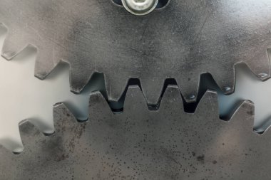 metal dişli yakın çekim