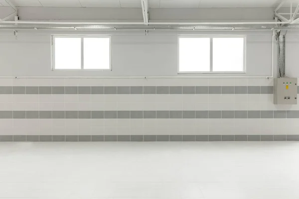 Espacio vacío, limpio y warehous — Foto de Stock