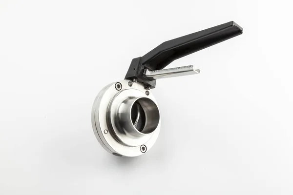Metal water valve fittings — Stock Photo, Image