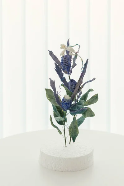 Kwiaty wykonane z marcepanu — Zdjęcie stockowe