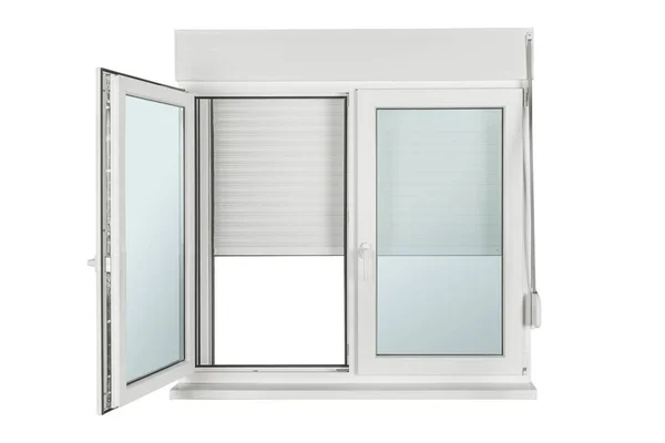 Ventana de PVC aislada en blanco —  Fotos de Stock