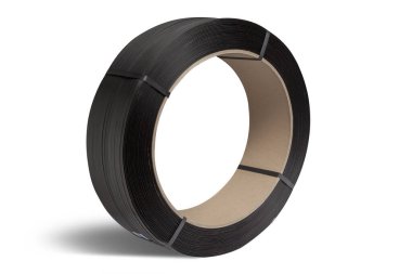 Polipropilen ambalaj bandı, beyaz üzerine izole edilmiş, kapat