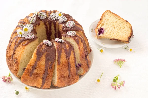 Hefebundkuchen — Stockfoto