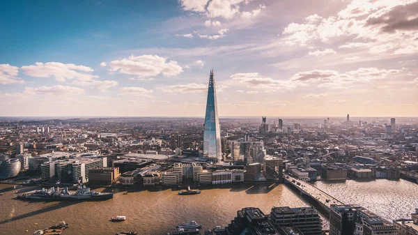 Λονδίνο Ηνωμένο Βασίλειο Μαρτίου 2016 Θέα Από Την Γέφυρα Του — Φωτογραφία Αρχείου