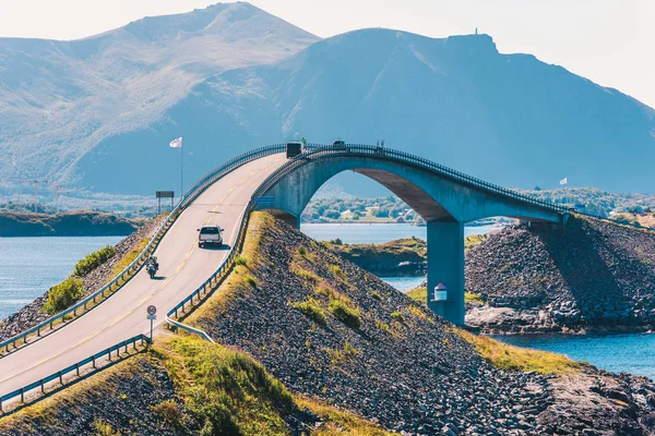 Aerial View Atlantic Road Norway — Stock Photo, Image