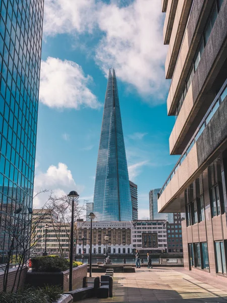 London Großbritannien März 2016 Die Scherbe Ist Mit Einer Höhe — Stockfoto