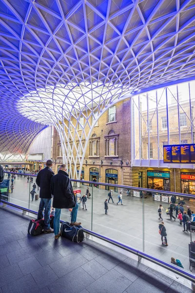 London March 2016 Interior London King Cross Railway Station — Stock Photo, Image