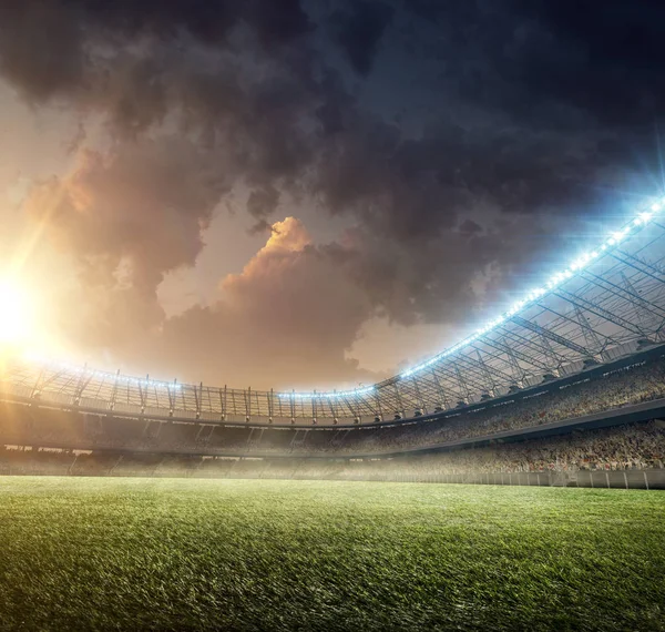 Estadio de fútbol 10 — Foto de Stock