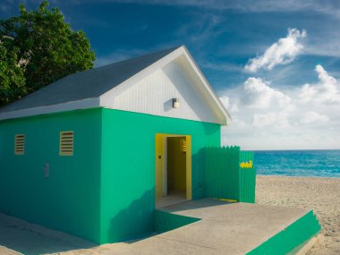 Boyalı konteyner ev 