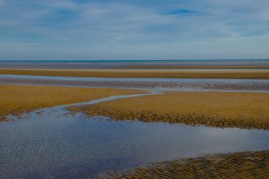 Kamber Sand Plajı-düşük Tide
