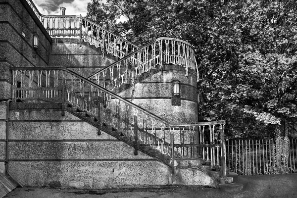 Γέφυρα Twickenham-σκάλες — Φωτογραφία Αρχείου