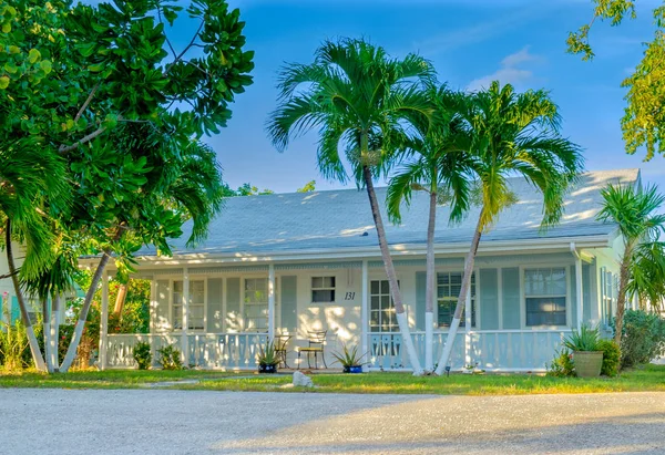 Gran Caimán Islas Caimán Nov 2016 Casa Estilo Azul Caribeño — Foto de Stock