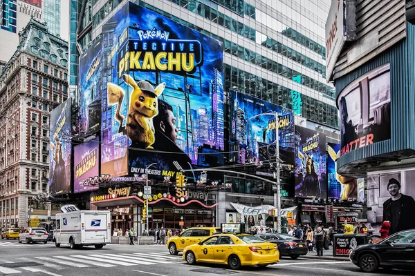 Nowy Jork Usa Maj 2019 Scena Miejska Rogu Ulicy Alei — Zdjęcie stockowe